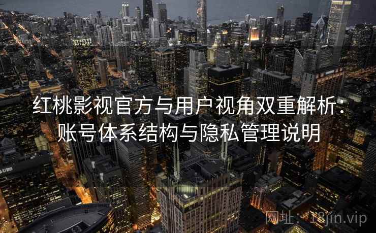 红桃影视官方与用户视角双重解析：账号体系结构与隐私管理说明