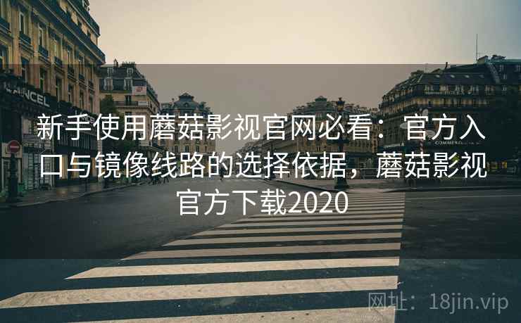 新手使用蘑菇影视官网必看：官方入口与镜像线路的选择依据，蘑菇影视官方下载2020