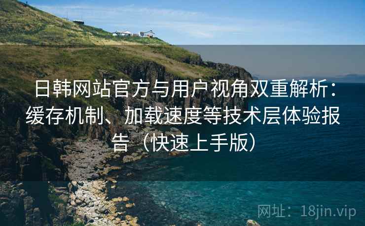 日韩网站官方与用户视角双重解析：缓存机制、加载速度等技术层体验报告（快速上手版）